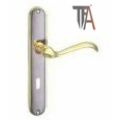 Simple New Design for Iron-Aluminium Door Handle